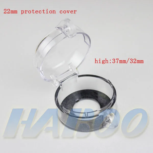22mm Push Button Switch protection Plastic Cover Emergency Switch protection Cover Transparent Crash Proof protection Cover