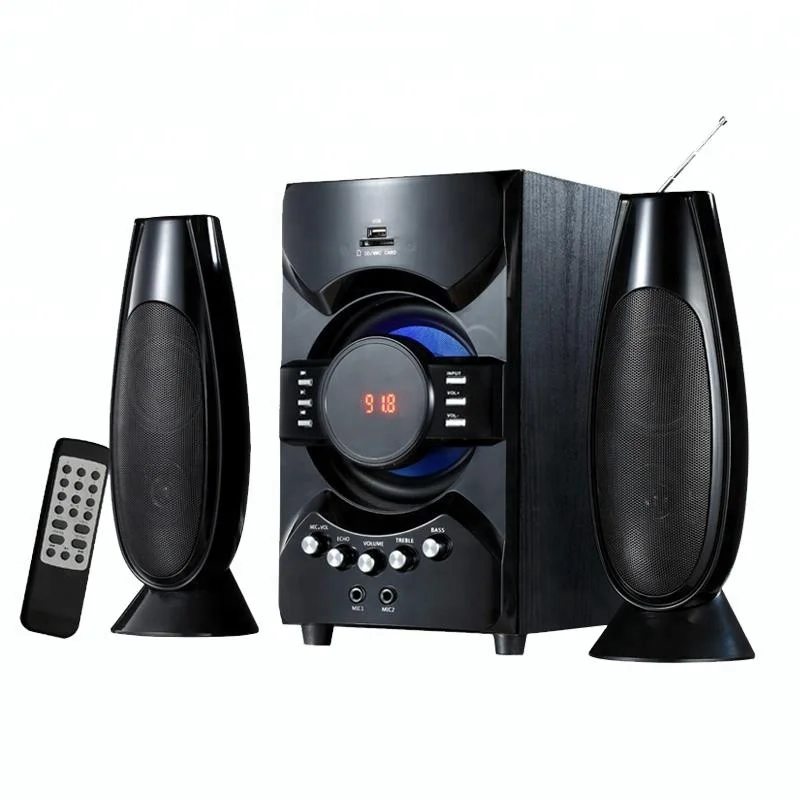 2.1 Subwoofer Home Theater System With Microphone Support Usb/sd/fm/vfd