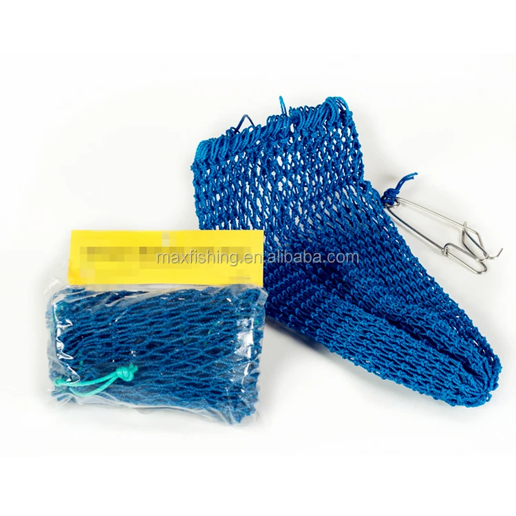 Other Fishing Sporting Goods THREE Heavy Poly Mesh Crab Bait Bags with Stainless Steel Clip Crab Bag