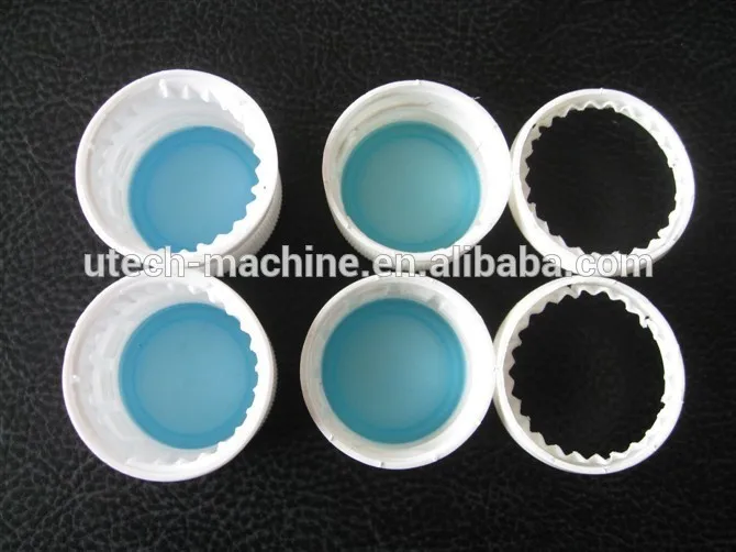 New Style High Speed Full Automatic Plastic Cap Slitting Folding Machine with Heater for Cutting Cap