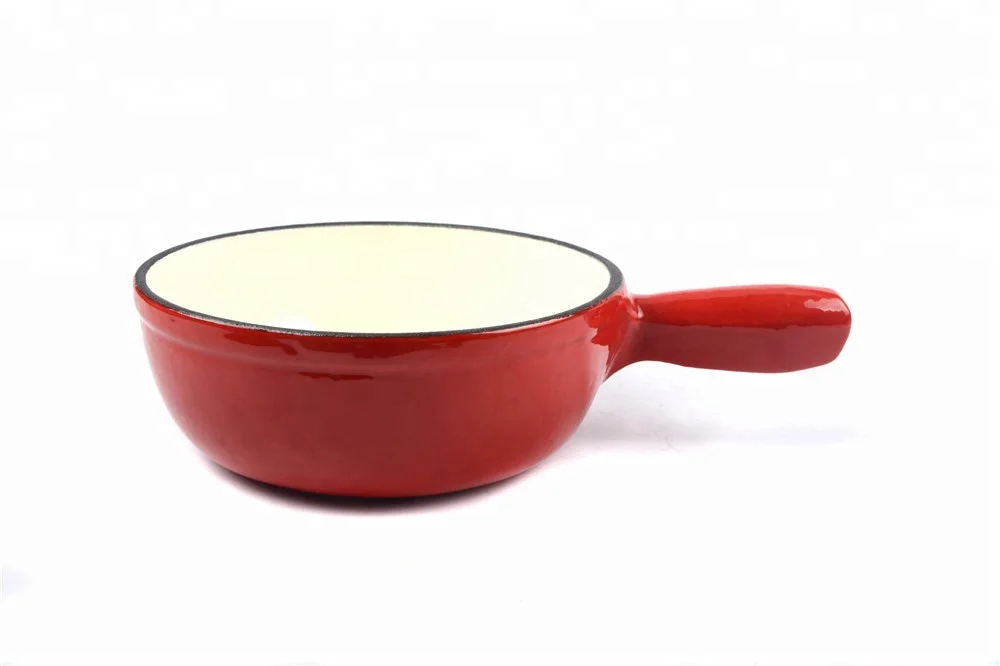 Кастрюля для фондю чугунный набор инструментов сыра диаметр 21 см 8000 шт./месяц металлическое покрытие с эмалированным покрытием непрерывная работа в наличии 500 шт.