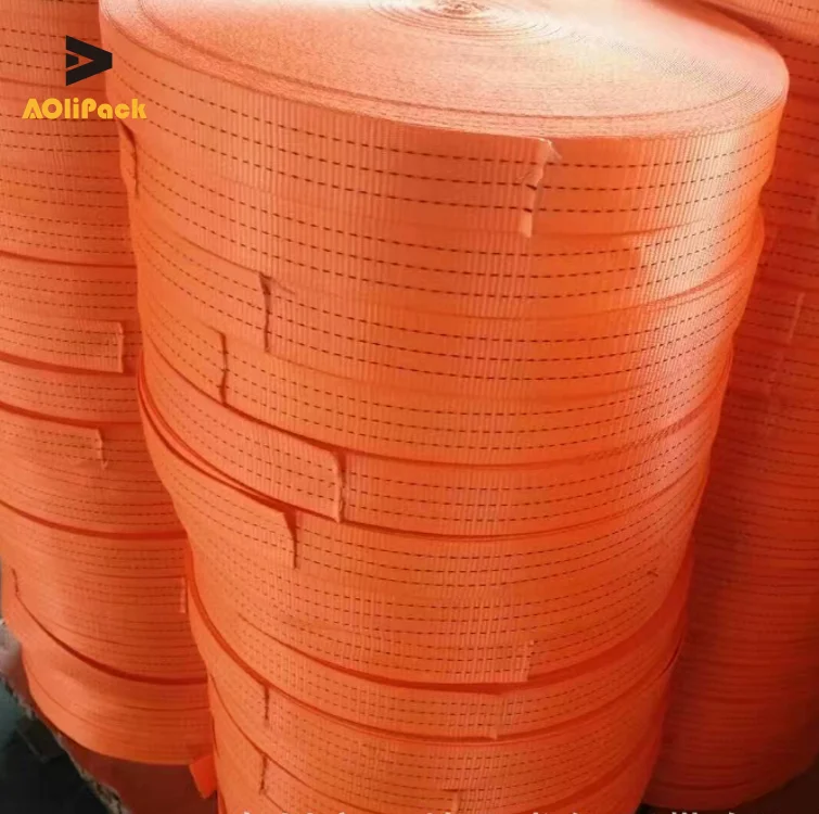 2025 Hot Sale Factory Directly Cargo Lashing Strap Ratchet Tie Down Strap for Container Loading 2inches 10m Strap