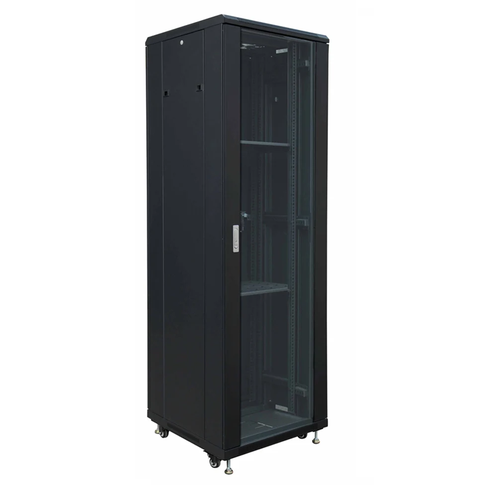 Телекоммуникационные стандартные 42u oem odm 45u высокие серверные шкафы с лотком для клавиатуры