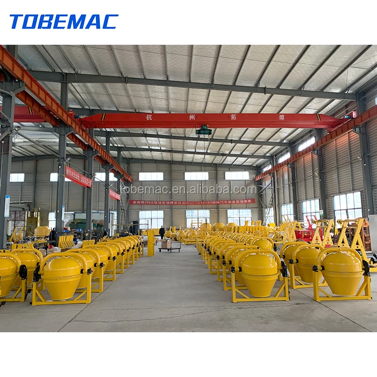 Бетономешалка TOBEMAC с дизельным двигателем, 500 л