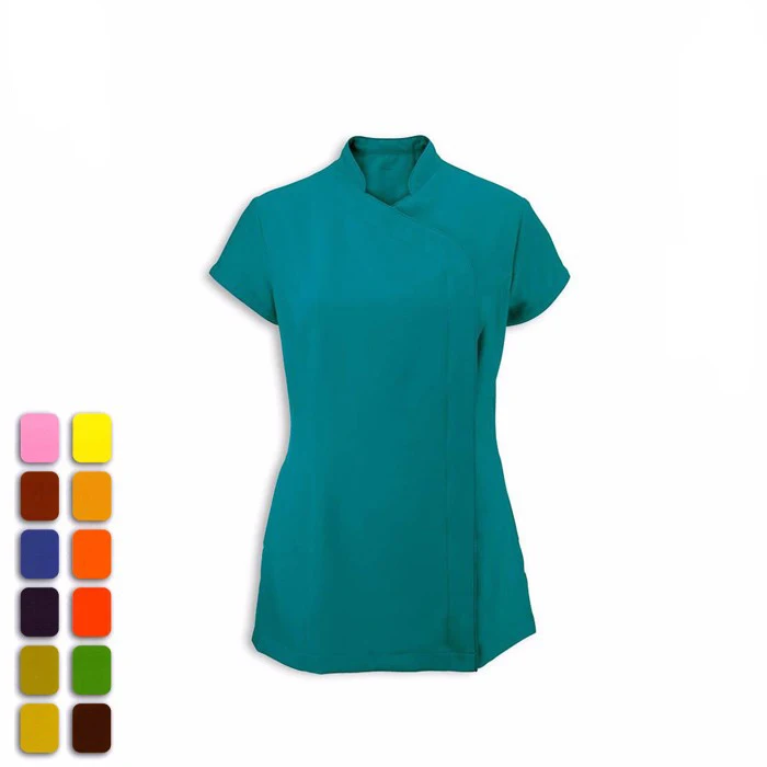 Sexy Spa Massage Uniform Waitress Salon Vest Tunic Tops