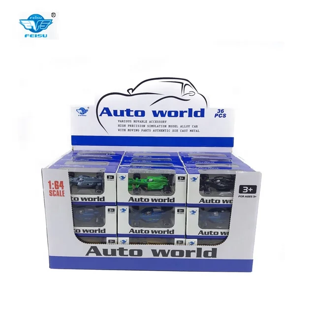 Newest 1 64  Die Cast and Plastic  Racing Cars Model Toy Promotional Gift