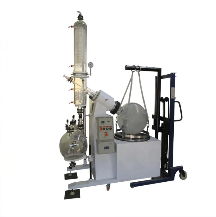 TOPTION 10L 20L 50L Bio Soxhlet Extractor Rotary Evaporator