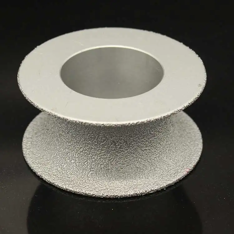 Vacuum Brazed Diamond Hand Profile Wheel Router Bit Profiling Wheel Edge Grinding Cutting Bit for Granit Marble Coarse