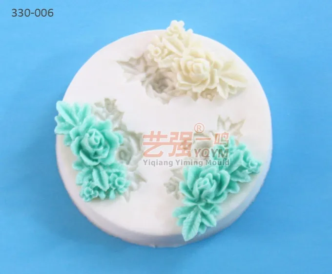 3d silicone cake decorating molds flower,fondant
