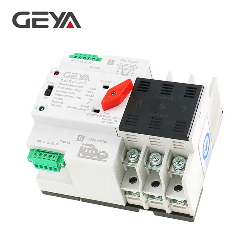 Chave De Transferencia Automatica W2r-2p/ P 100a 110v / 220v - E Solar de  Mambucaba Ltda