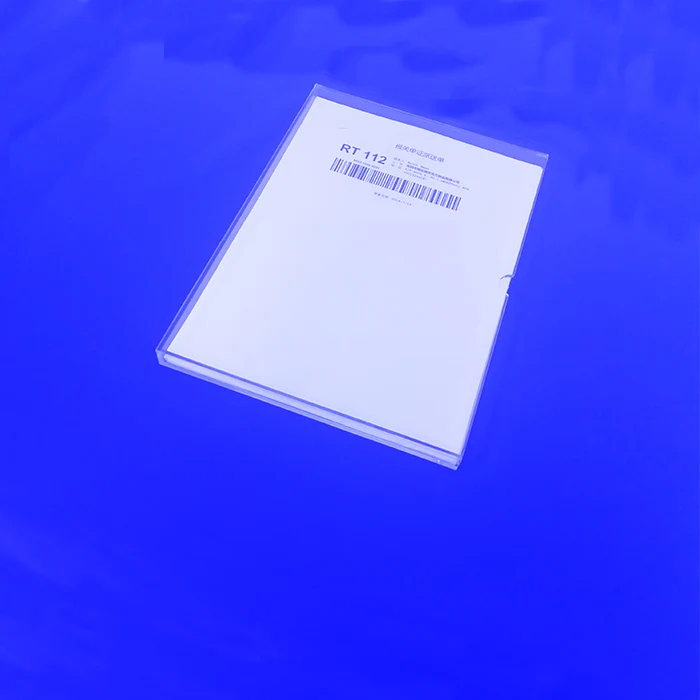 Custom Modern Rectangular Clear Acrylic Book Slipcase for Home
