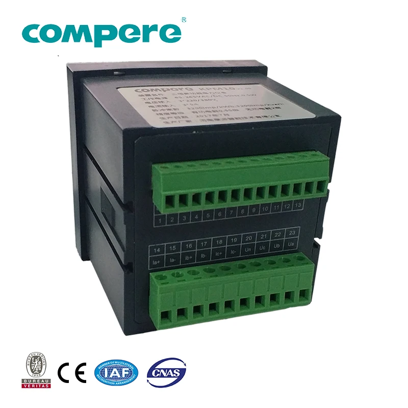 3 Phase Modbus Tcp Multifunction Smart Electric Power Meter Energy Monitor