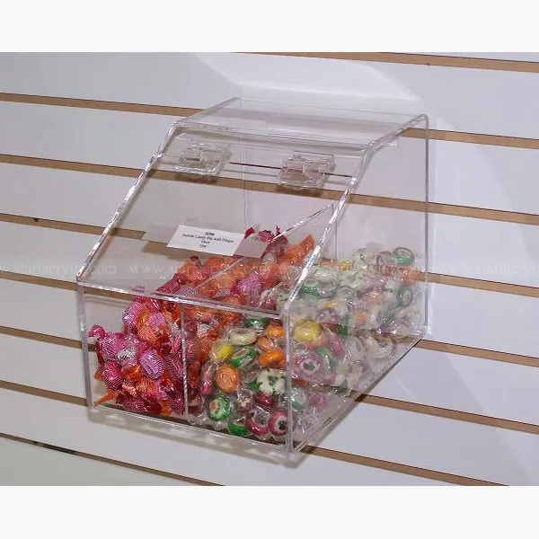 Clear Slatwall Acrylic Bins Extra Wide Large Bin 12 W X H X, 51 OFF