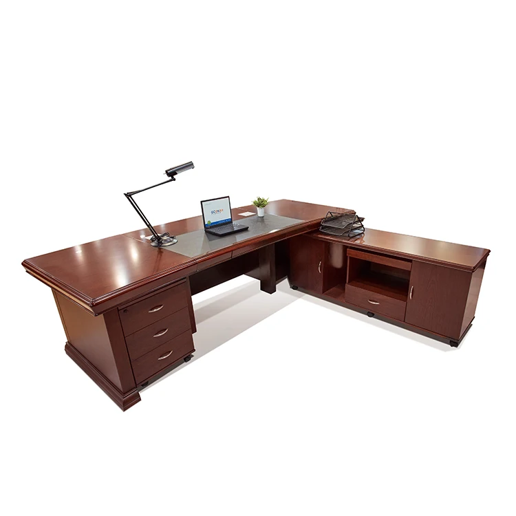 Size Can Be Customized Deluxe Art Master boss Executive Office Wood Desk Furniture