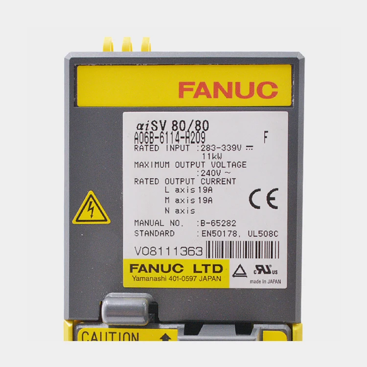 FANUC サーボアンプモジュール A06B-6114-H209 動作保証 FANUC サーボアンプモジュール A06B-6114-H209 動作保証 - メルカリ
