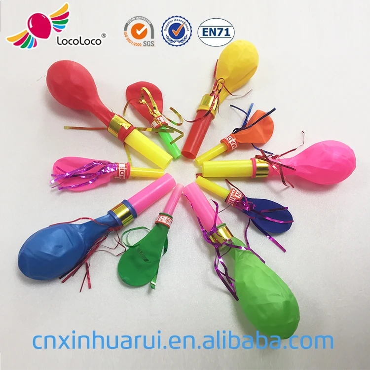 Wholesale Custom 100% Natural 6 Inch Whistle Balloons for Children
