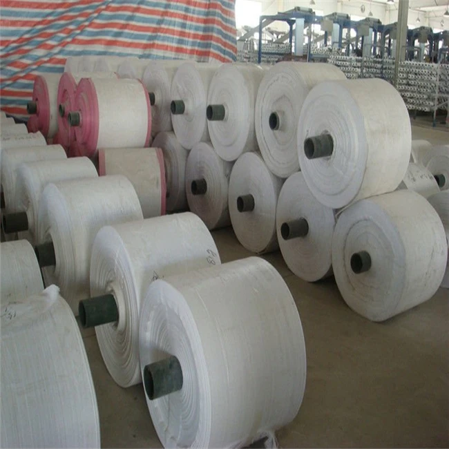 Recycled Raw Materials Polypropylene Geotextile Fabric Roll pp Woven Fabric Rolls for Sand Bag Making