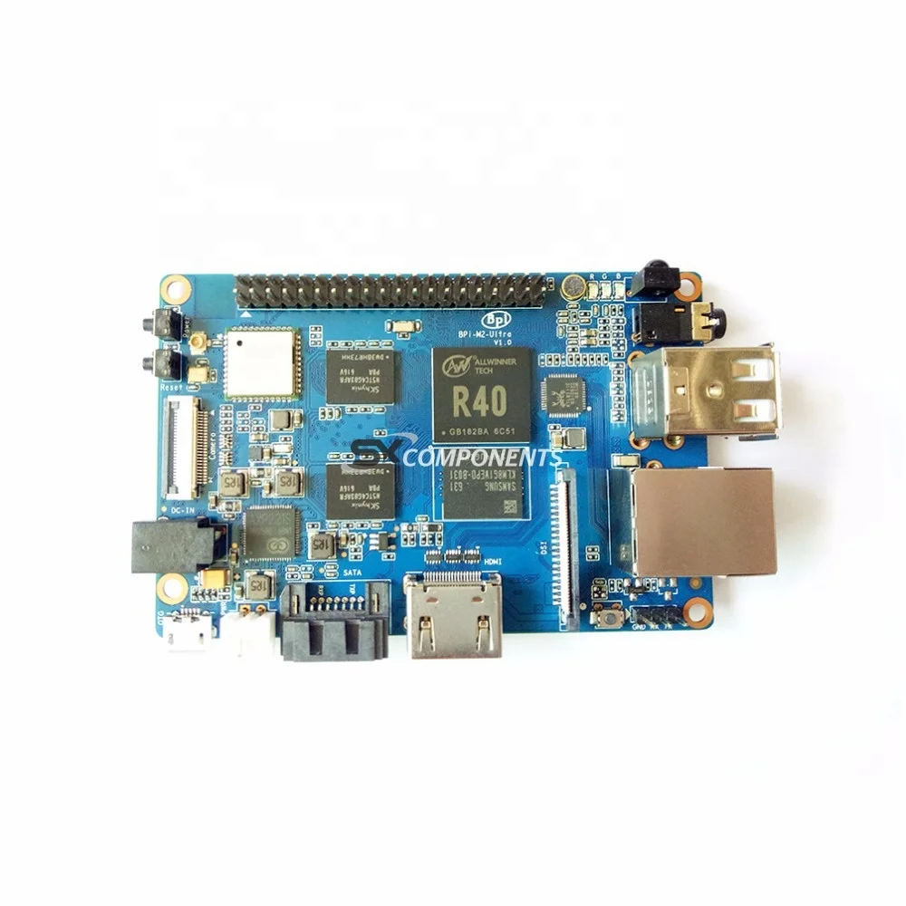 BPI M2 комплект Ultra R40 четырехъядерный 2 ГБ DDR3 ОЗУ с WiFi 8 ГБ eMMC демонстрационная плата однобортный компьютер