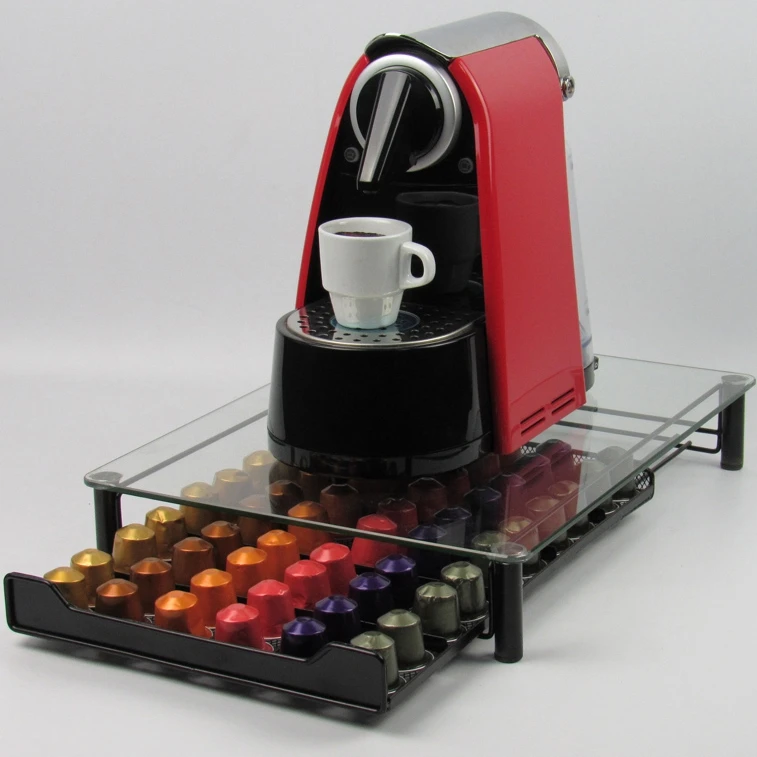Cajón Para Cápsulas De Café Nespresso Con Tapa De Vidrio Templado - Buy  Cápsula De Café Nespresso Cajón,Cápsula De Café Nespresso Cajón  Vidrio,Cápsula De Café Cajón Product on Alibaba.com