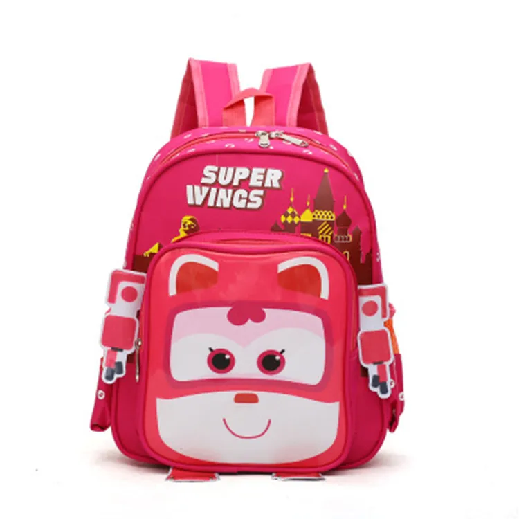 canvas fabric cartoon school bag for child