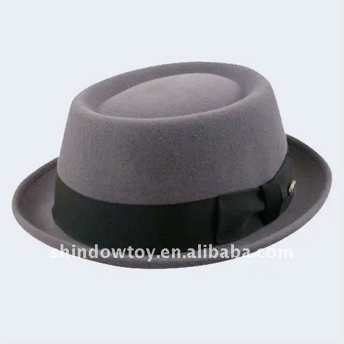 Pork Pie Hat / Wool Hat / Fur Felt Hat