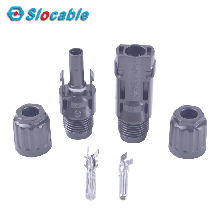 Slocable 1500VDC IP68 Waterproof Solar Connectors for Sunlight