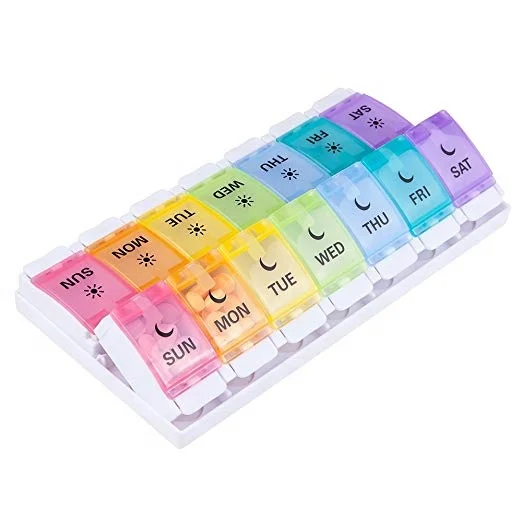 Wholesale Cute 7 Day Pill Case with Unique Spring Assisted Open ...