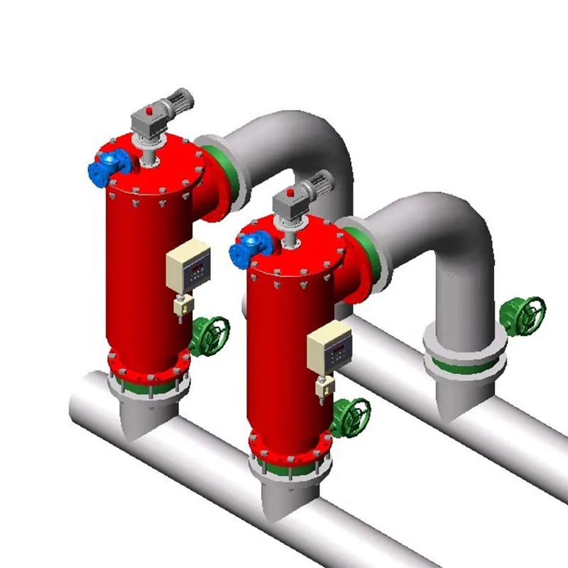 AIGER Farm Machinery Vertical Motor Drive Self Cleaning Water Filter