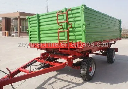 Фермы использования трактор четырехколесных транспортных средств четыре тонный самосвал прицеп