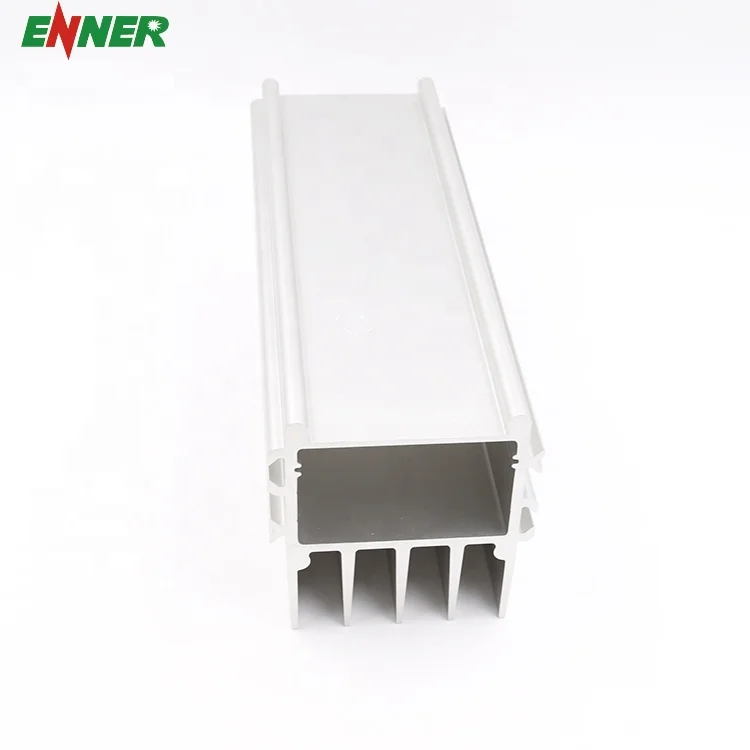 Индивидуальные 6063 Алюминиевые экструзионные профильные детали экструдированный радиатор