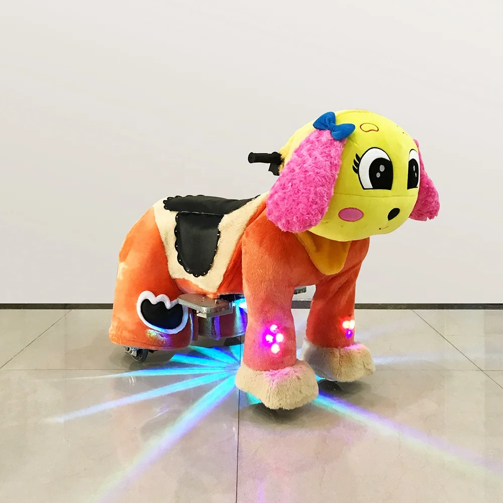 electric animal ride on toy