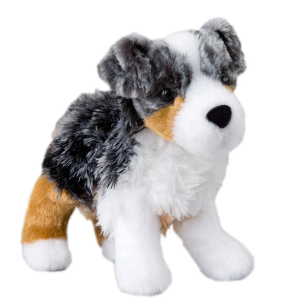 Realistic Australian Shepherd Dog High Fidelity Cute Plushie Dogs Plush Toys  Lifelike Animals Simulation Stuffed Doll Toy Gifts - Stuffed & Plush  Animals - AliExpress