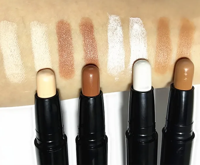 Высококачественная популярная косметика для тела, пудра для хайлайтера, палитра для хайлайтера светлых волос