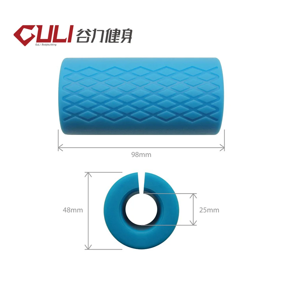Толстый бар ручки рулевые для мотоциклов силиконовые Жир Бар адаптер бицепс предплечья прочность Builder штанга