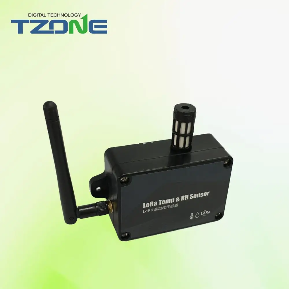 LoRa Gateway and Sensor for Greenhouse Wireless Temperature Monitor Solution