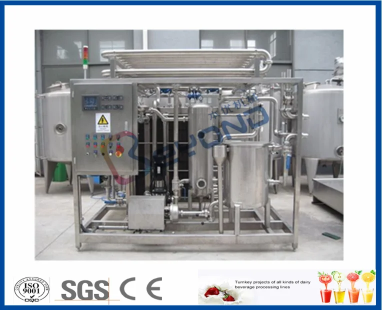 1000 Liter Milk Pasteurizer Machine Full Automatic Plate Dairy Equipment Small Milk Pasteurization Machine