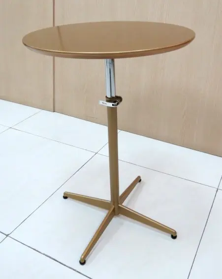 Height Adjustable Coffee Table Buy Golden Color Wood And Steel Height Adjustable Round Coffee Table Wood And Steel Coffee Table Round Coffee Table Product On Alibaba Com