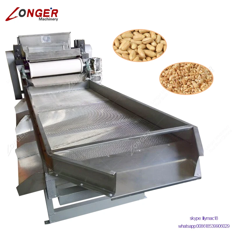 Macadamia Nut Cutter and Chopper Pistachio Almond Peanut Cutting Machine Hazelnut Crusher for Pistachio