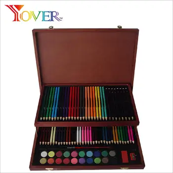 Art Supplies - 91PCS Artist Drawing Art Set in Wooden Box - China