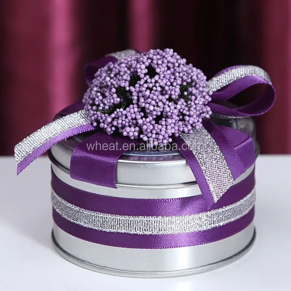 
 Больше цветов, металлическая коробка/Подарочная круглая жестяная коробка для конфет  