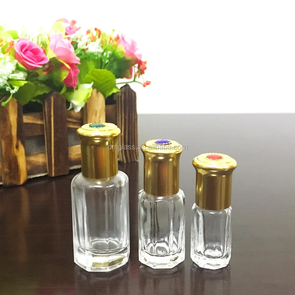 12ml Empty Attar Perfume Glass Bottles Arabic Perfume Oil Bottle Wholesale in Dubai