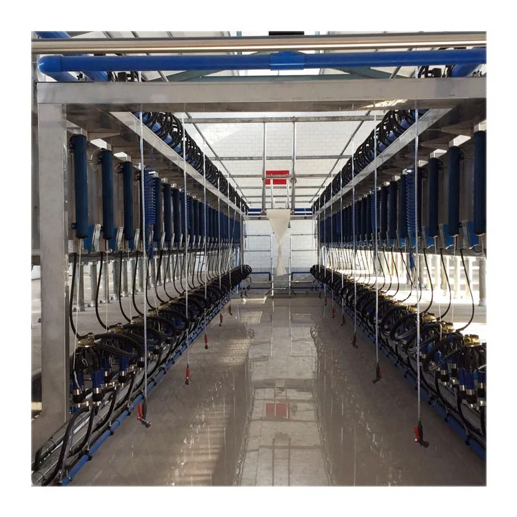 Big Farm Parallel Digital Meter Modern Cow Automatic Milking Parlor Machine Equipment