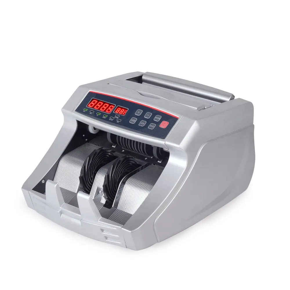 Money Counter Machine Currency Cash Bank Sorter Counterfeit Detection Bill Count 