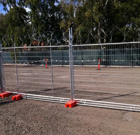 Movable Welded Wire Mesh Fencing Temporary Fence for Rental House
