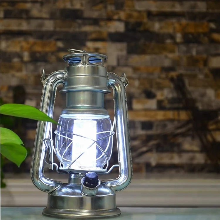 10.5 in. Steel Hurricane Lantern