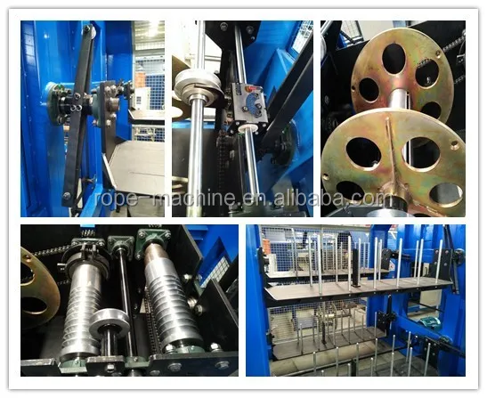 Twisted Automatic Rope Machine Jute Yarn Nylon Cotton Cord Making Machine/plastic Rope Making Machine