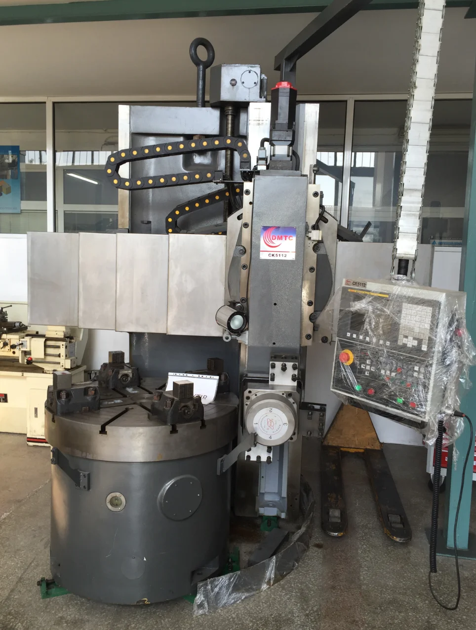 CK5112 Small CNC Vertical Lathe Machine From China Factory Metal Conventional Vertical Automatic Mini CNC Lathe Machine