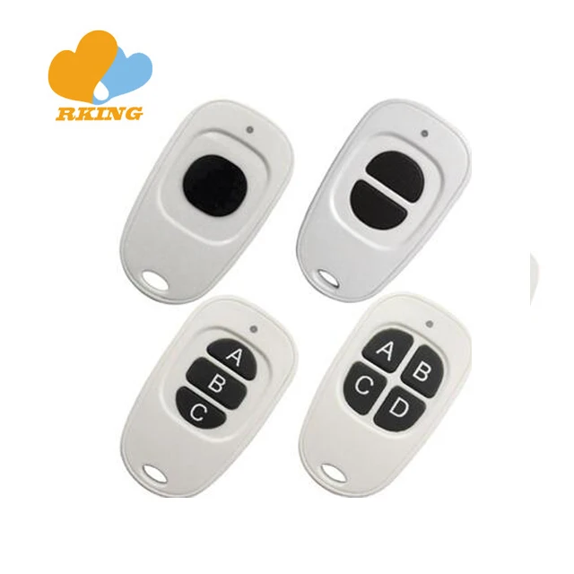1CH 2CH 3CH 4CH RF Wireless Remote Control 1-4 Button Transmitter 433 MHz EV1527