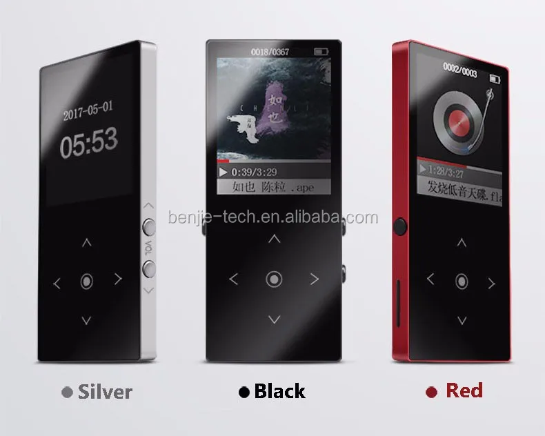 Digital Mp3 Player With  Multi Color , Mp4 Music Player and Video Download