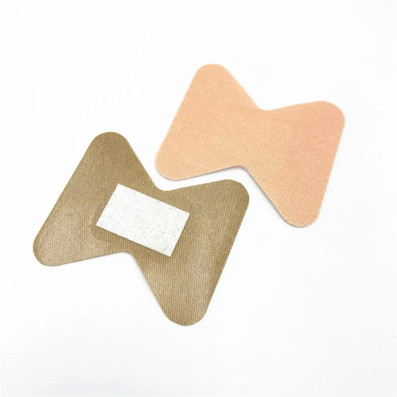 Бежевые гибкие тканевые клейкие повязки для ухода за ранами и первой помощи